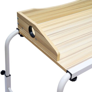 Adjustable Overbed Table with Wheels - Multi - Functional - InspiredGrabs.com